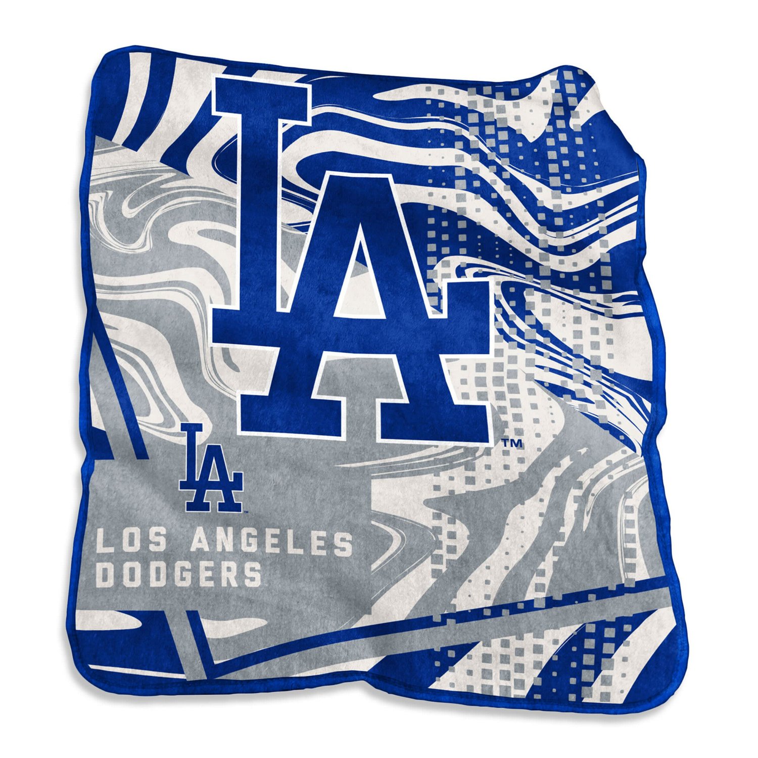 Los Angeles Dodgers 50" x 60" Swirl Raschel Throw Blanket